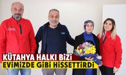 Depremzede aile 9 ayın ardından Kütahya’dan uğurlandı