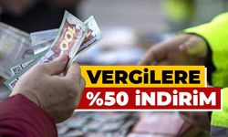 Vergi oranları yarı yarıya indi