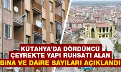 Kütahya’da bina ve daire sayılarında son durum