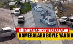 Kütahya’da KGYS’lere takılan trafik kazaları