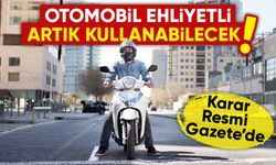 Otomobil ehliyetiyle 125 cc motosiklet kullanımı onaylandı