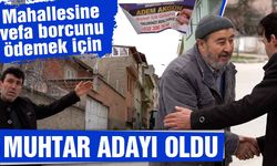 Kütahya’da vefa borcunu ödemek için aday oldu 