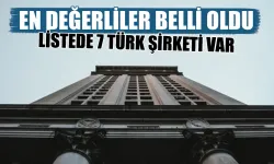 Dünyanın en değerli 500 bankası belli oldu