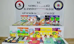 Samsun'da 10 bin 679 bandrolsüz kitap ele geçirildi