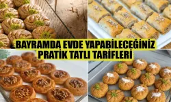 Bayramda evde yapabileceğiniz kolay tatlı tarifleri