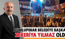 Dumlupınar’da seçimin kazananı Zekeriya Yılmaz oldu