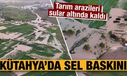 Kütahya'da dolu ve sağanak etkili oldu