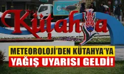 Kütahya için yağış uyarısı