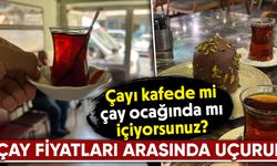 Kütahya’da kafe ve çay ocaklarındaki çay fiyatlarını araştırdık