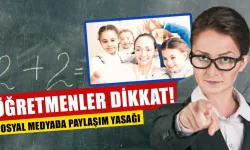 Öğretmenler dikkat! Bunu yapana ceza geliyor