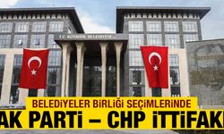 Kütahya’da Belediyeler Birliği seçiminde AK Parti-CHP ittifakı