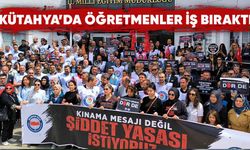 Kütahya’da öğretmenler iş bıraktı, imza kampanyası başlattı