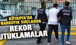 Kütahya'da narkotik suçlarda rekor tutuklama