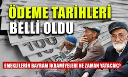 Emekli ikramiyesi ödeme tarihleri belli oldu