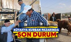 Kütahya’da kurban pazarında son durum