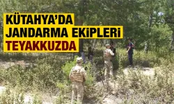 Kütahya’da jandarma ekipleri teyakkuzda 