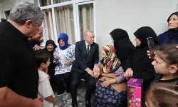 Cumhurbaşkanı Erdoğan, Rize'de