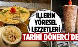 Kütahya’da illerin yöresel lezzetleri Tarihi Dönerci’de