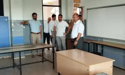 Kütahya’da okullardaki bakım onarım çalışmaları incelendi 