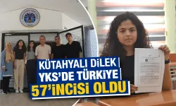 Kütahyalı öğrenci YKS’de Türkiye 57’incisi oldu