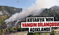 Kütahya’nın yangın bilançosu açıklandı 