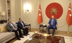 Cumhurbaşkanı Erdoğan, Heniyye'nin oğullarını kabul etti