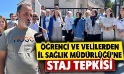 Kütahya’da lise son sınıf öğrenci ve velilerin staj tepkisi