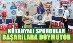 Kütahyalı sporcular Denizli’den altınla döndü 