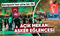 Kütahya Kentpark’ta asker eğlencesi