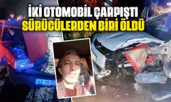 Kütahya'da iki otomobil çarpıştı: 1 ölü, 1 yaralı