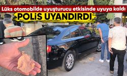 Kütahya’da uyuşturucu etkisiyle uyuya kalmıştı, polis uyandırdı