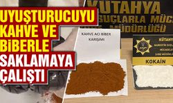 Kütahya’da yolcu otobüsünde uyuşturucuyla yakalandı