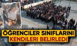 Kütahya’da öğrenciler sınıflarını kurayla seçti