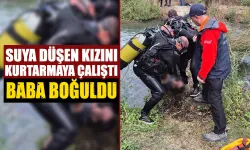 Kütahya'da suya düşen kızını kurtarmaya çalışırken boğuldu