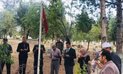 Kütahya Şaphane’de şehit İbrahim Özkan unutulmadı 