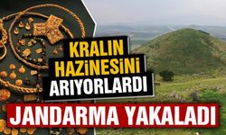 Kütahya'da kralın hazinesini arıyorlardı, yakalandılar