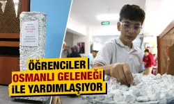 Kütahya’da öğrenciler ‘sadaka taşı’ ile yardımlaşıyor