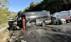 Muğla'da zincirleme trafik kazası, 5 yaralı