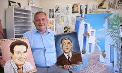 Temizlik görevini sanat tutkusuyla birleştiriyor