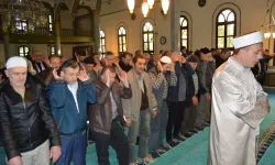 Kütahya’da şehit Yahya Sinvar için gıyabi cenaze namazı