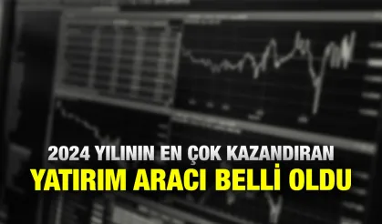 2024 yılının en çok kazandıran yatırım aracı belli oldu