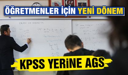 Öğretmenler için yeni dönem: KPSS yerine Akademi Giriş Sınavı (AGS)