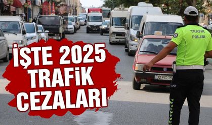 2025 trafik cezaları açıklandı: İşte yeni zamlı tarifeler