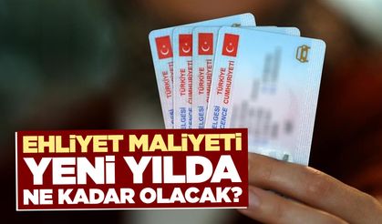 2026’da B sınıfı ehliyet maliyeti açıklandı