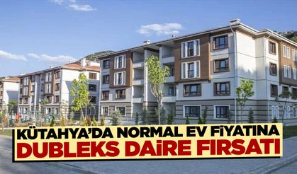 Kütahya'da Normal Daire Fiyatına Dubleks Ev Satılacak! Mahkeme Fiyatı Paylaştı