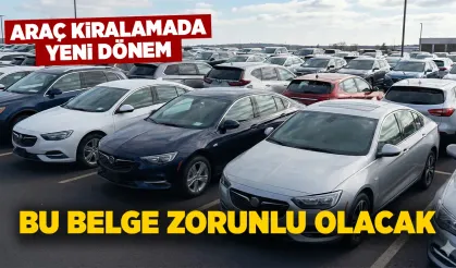 Araç kiralamada yeni döneme giriliyor