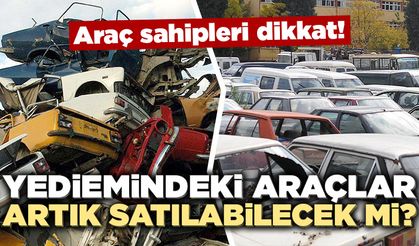 Binlerce hurda aracı ilgilendiren tebliğ yürürlükten kaldırıldı