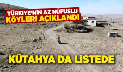 Türkiye’de 3 köyde sadece 1 kişi yaşıyor