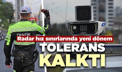Hız sınırlarında yeni dönem: Radar toleransı kalkıyor