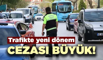 Trafikte yeni dönem: "Yol kabadayılığı"na rekor ceza
